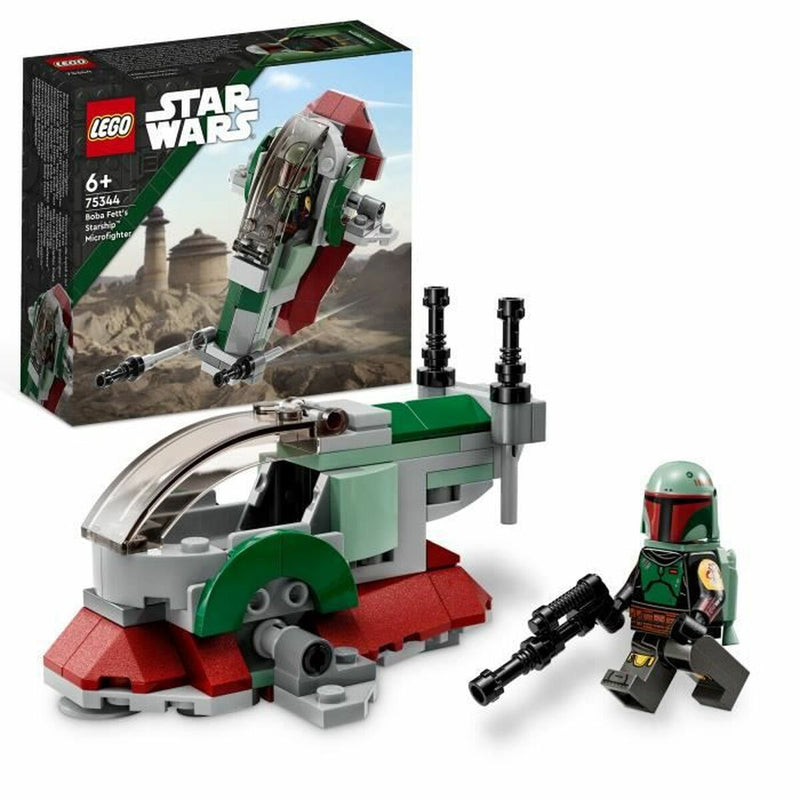 Cargue la imagen en el visor de la galería, Playset Lego Star-Wars 75344 Bobba Fett&#39;s Starship 85 Stücke
