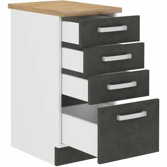 Meuble d'Appoint 60 x 40 x 80,4 cm Gris