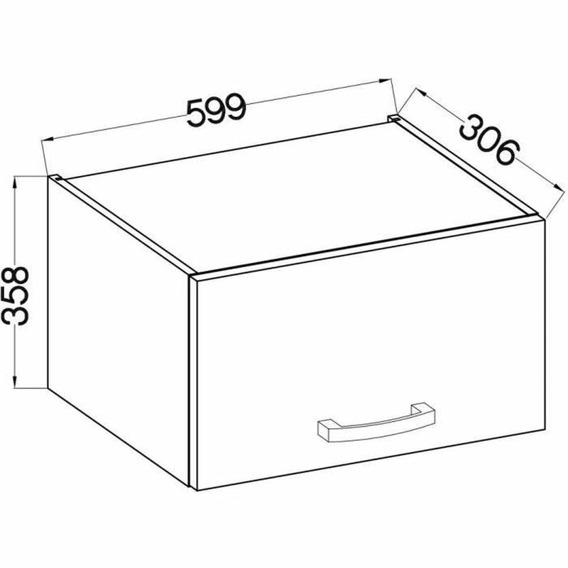 Load image into Gallery viewer, Schrank 60 x 31,6 x 36 cm Grau
