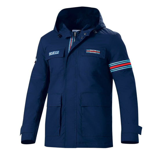 Jacke Sparco Martini Racing Marineblau M