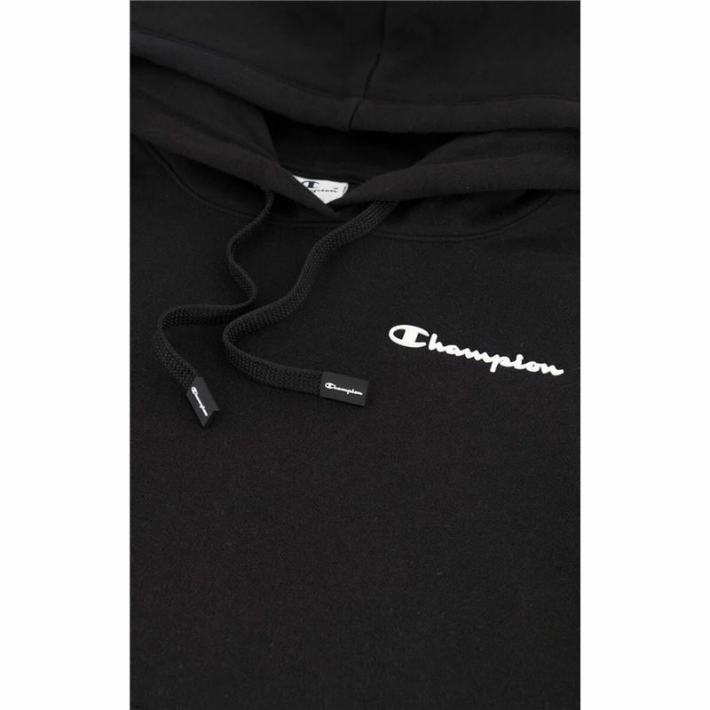 Cargue la imagen en el visor de la galería, Damen Sweater mit Kapuze Champion Schwarz
