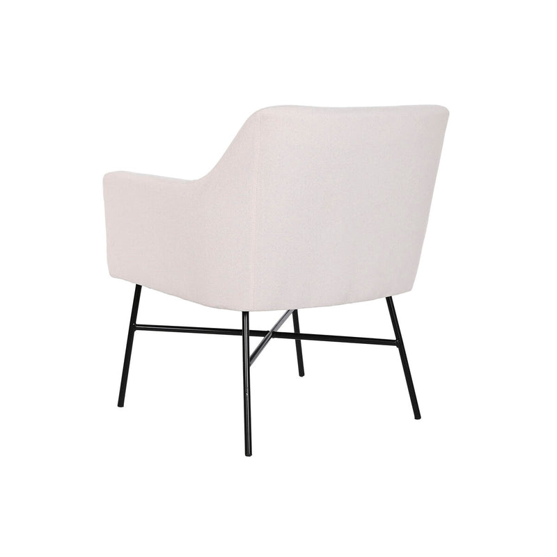 Chargez l&#39;image dans la visionneuse de la galerie, Fauteuil DKD Home Decor Beige Métal 66 x 62 x 75 cm
