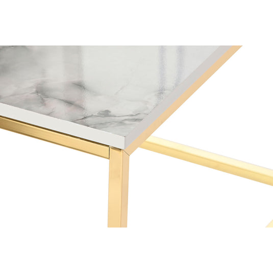 Table Basse DKD Home Decor Métal Bois MDF 100 x 60 x 40 cm