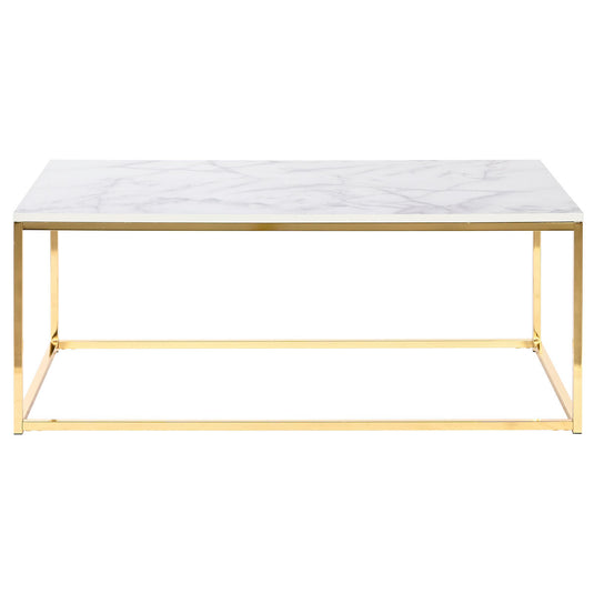 Table Basse DKD Home Decor Métal Bois MDF 100 x 60 x 40 cm