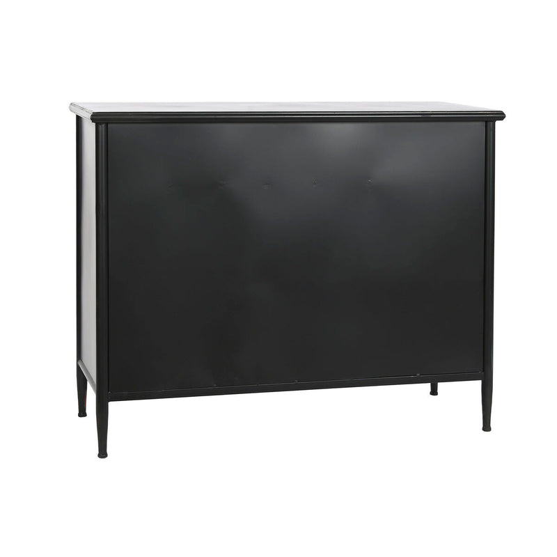 Laden Sie das Bild in Galerie -Viewer, Anrichte DKD Home Decor Schwarz Metall Kristall 100 x 40 x 80 cm
