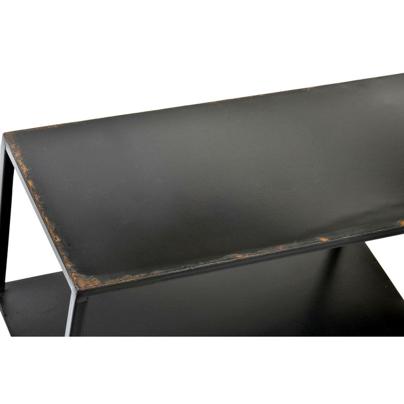 Cargue la imagen en el visor de la galería, Regal DKD Home Decor Schwarz Metall 120 x 20 x 60 cm
