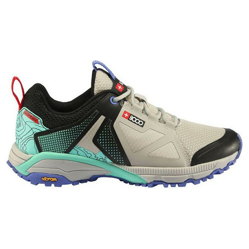 Chargez l&#39;image dans la visionneuse de la galerie, Chaussures de sport pour femme mas8000 Tabin 21I Gris clair
