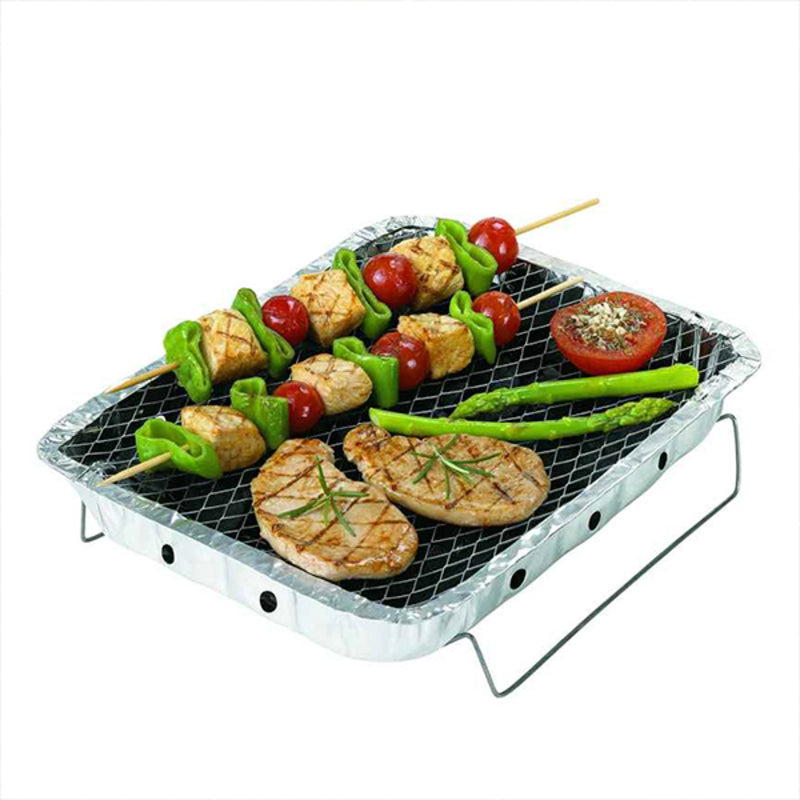 Carica immagine in Galleria Viewer, Einweg-Grill Aluminium (31 x 24 x 4 cm)
