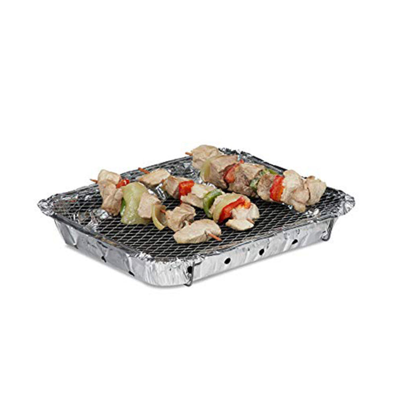 Carica immagine in Galleria Viewer, Einweg-Grill Aluminium (31 x 24 x 4 cm)
