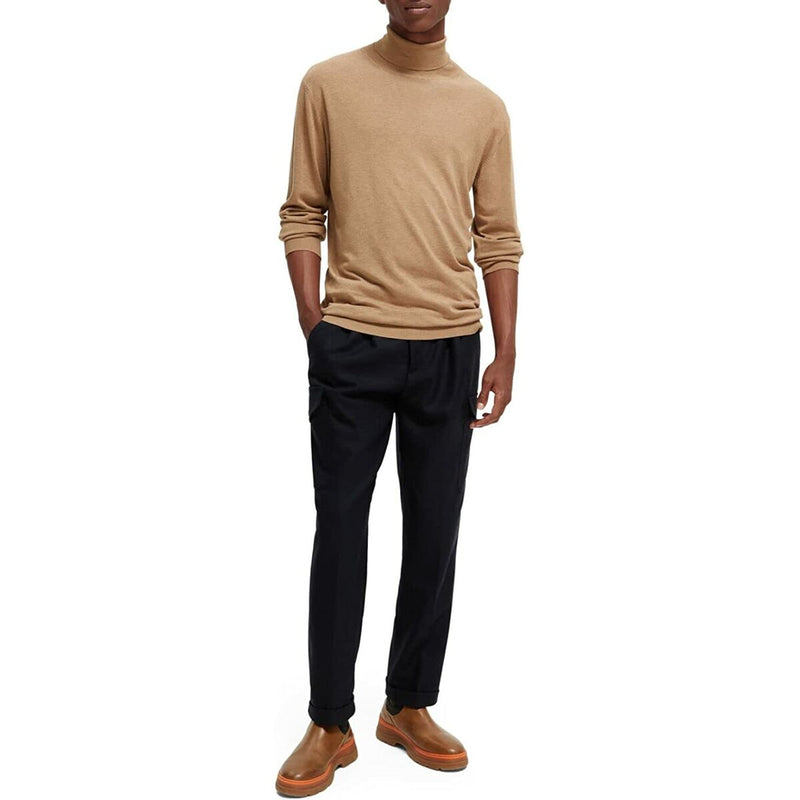 Cargue la imagen en el visor de la galería, Herren Pullover Camel M (Restauriert B)
