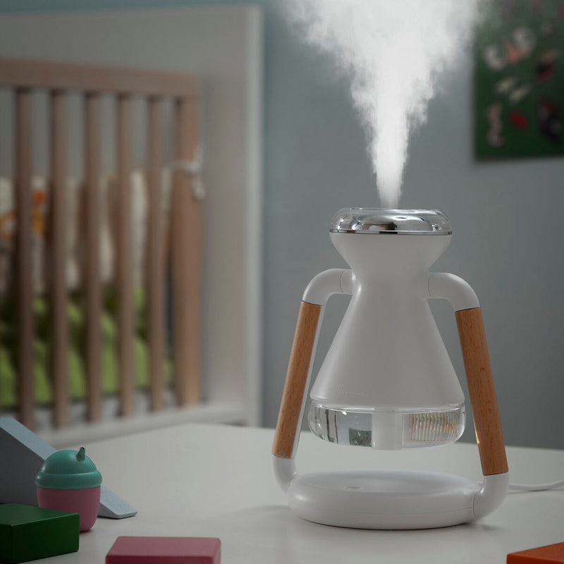 Chargez l&#39;image dans la visionneuse de la galerie, Humidificateur Diffuseur d&#39;Arômes et Chargeur Sans Fil 3 en 1 Misvolt InnovaGoods
