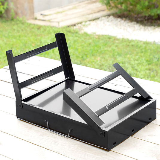 Barbecue Pliable Portatif à Charbon BearBQ InnovaGoods V0103439 Noir (Reconditionné B)