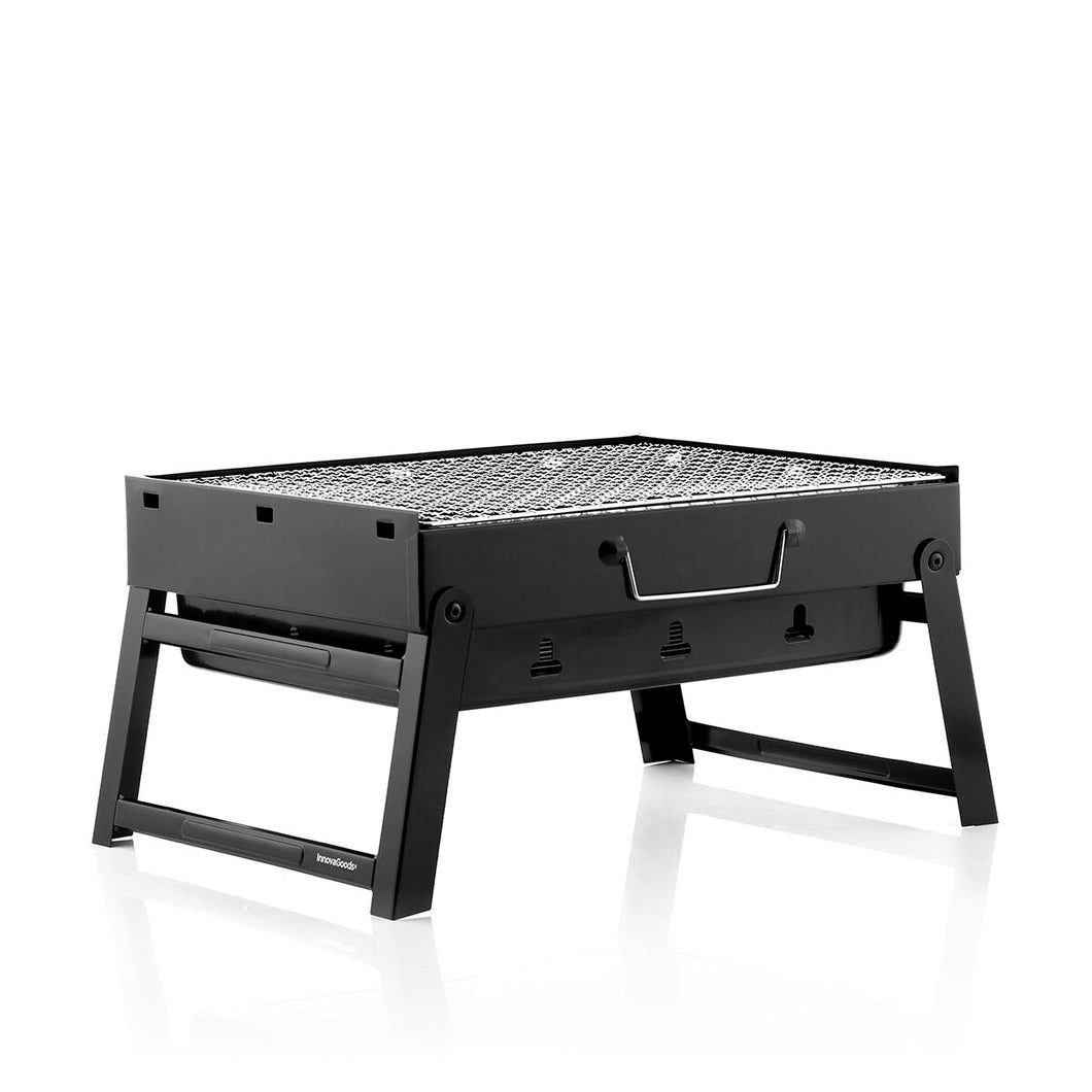 Barbecue Pliable Portatif à Charbon BearBQ InnovaGoods V0103439 Noir (Reconditionné B)